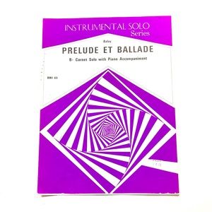 Balay Prelude et Ballade Coronet Sheet Music